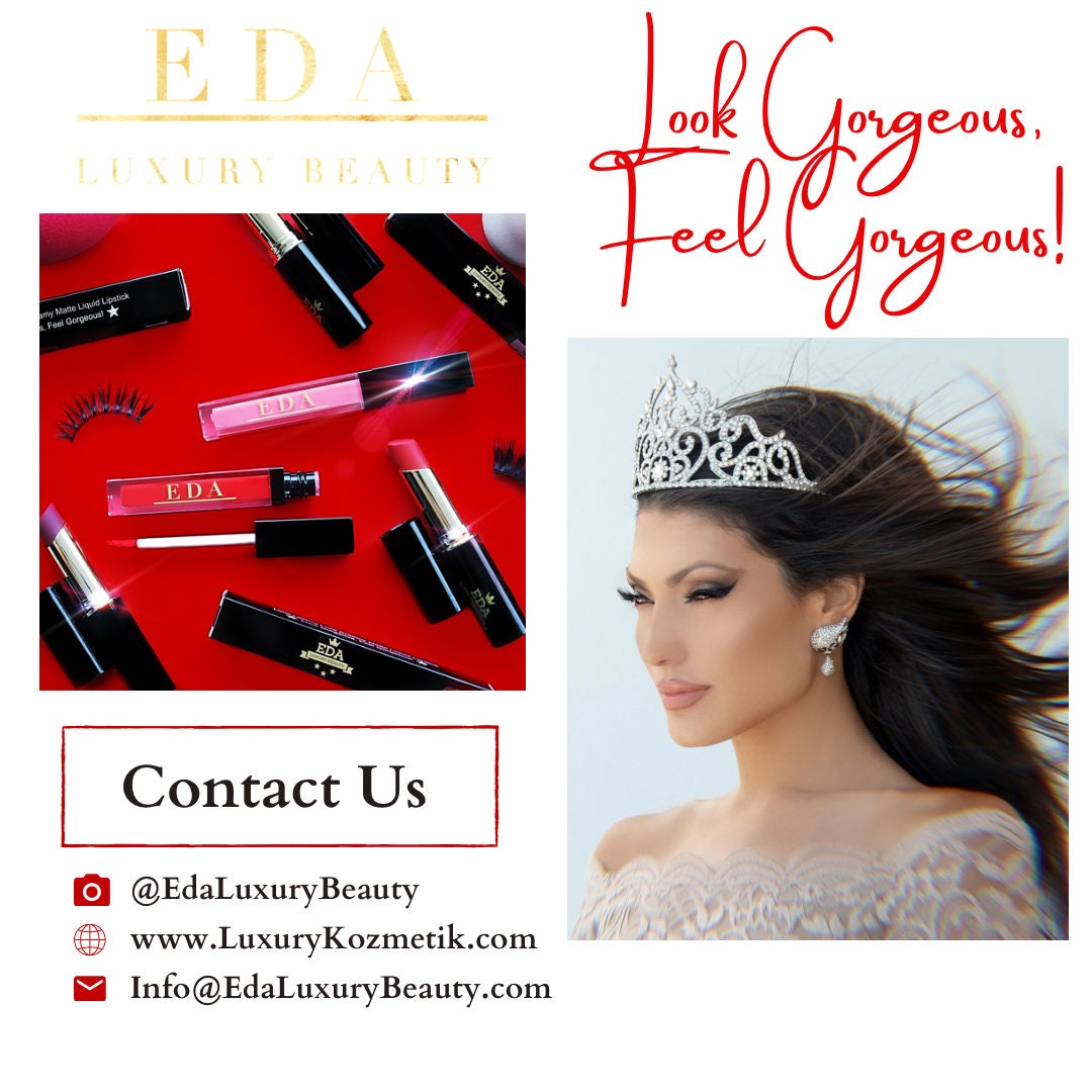 EDA LUXURY BEAUTY Black Beauty Blender Super Soft Smooth Gourd Shape