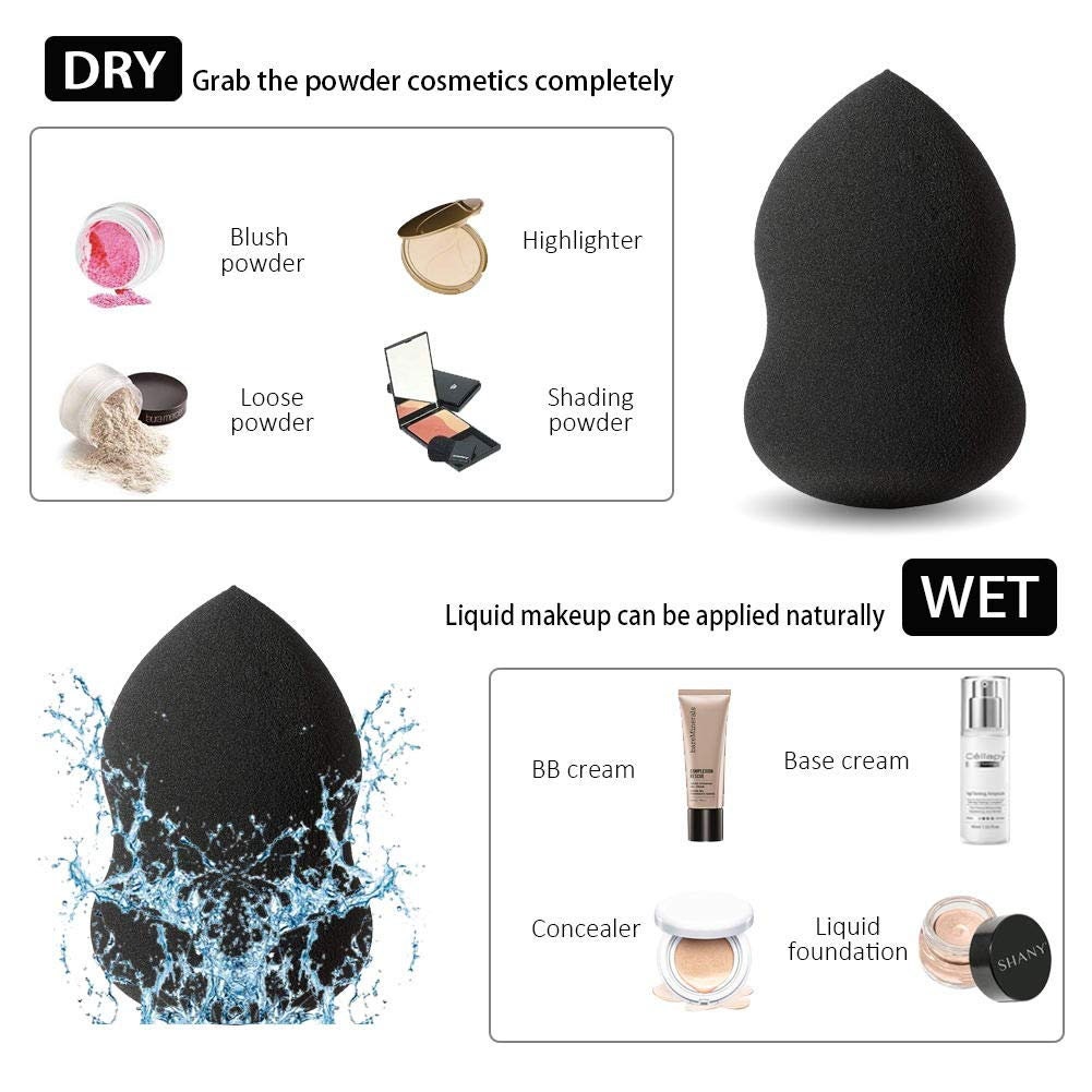 EDA LUXURY BEAUTY Black Beauty Blender Super Soft Smooth Gourd Etsy UK