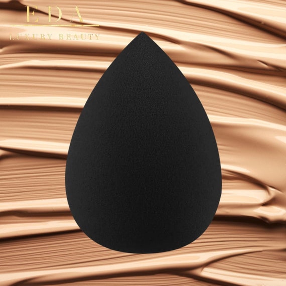 EDA LUXURY BEAUTY Black Makeup Sponge Super Soft Puff Blender Etsy