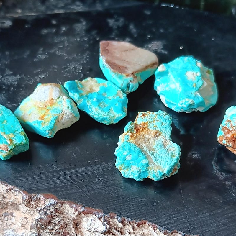 Rough Turquoise - Etsy