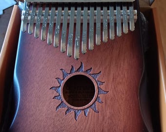 Beautiful Sounding & playing 17 key Kalimba-Special. 2 colors available. See pictures. Read description.