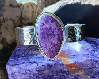 AAA Wessels Sugilite bracelet. Rare, untreated. Made in Mendocino