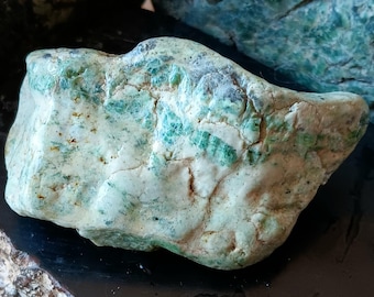Mendocino jade rough/specimen.Gem grade-natural, untreated.Hand mined in Mendocino. Rare!