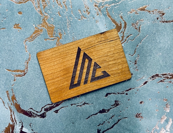 Custom Cherry Wood NFC Tap Business Card