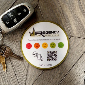 Tap to share Custom Counter Sign NFC | Reviews | Website | More