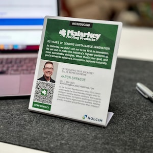 Custom Tap Standup Counter Sign | Reviews | Website | More