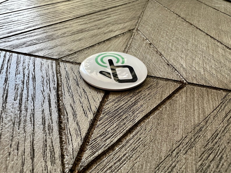 Custom Digital Business Card, Custom Sticky Tag, Phone Case Tag, Tap NFC Tag