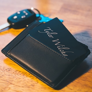 Custom Engraved Steel NFC Card