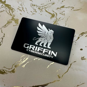 Custom Engraved Steel NFC Card