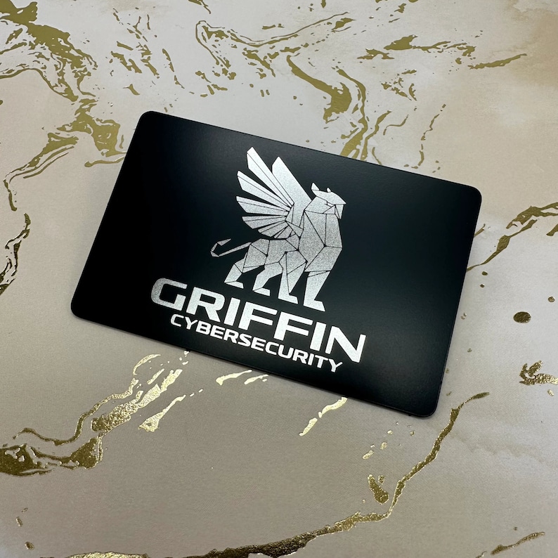 Custom Engraved Steel NFC Card
