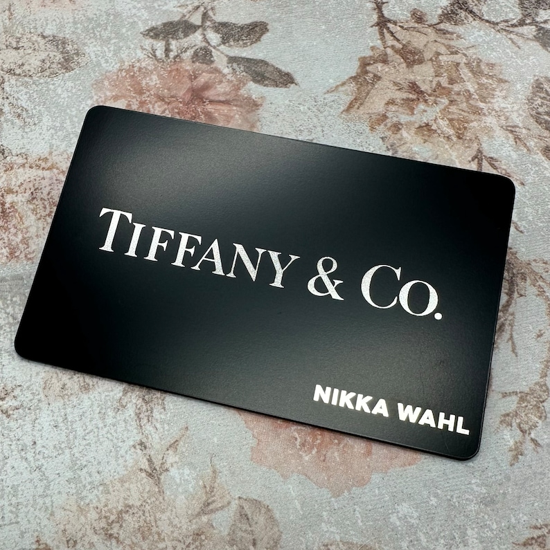 Custom Engraved Steel NFC Card