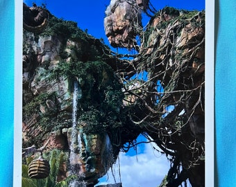 Pandora Floating Mountains Photo Print