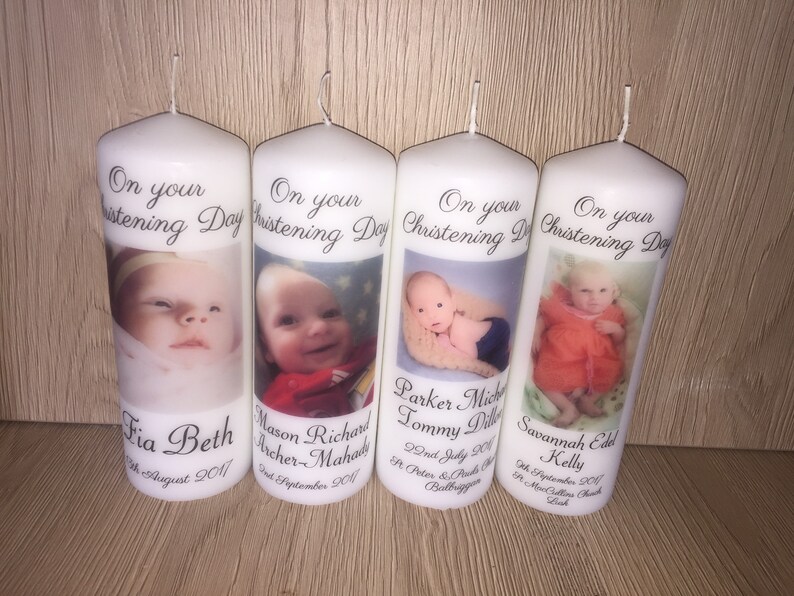 Christening / Baptism Candle Skerries Co Dublin Ireland Etsy