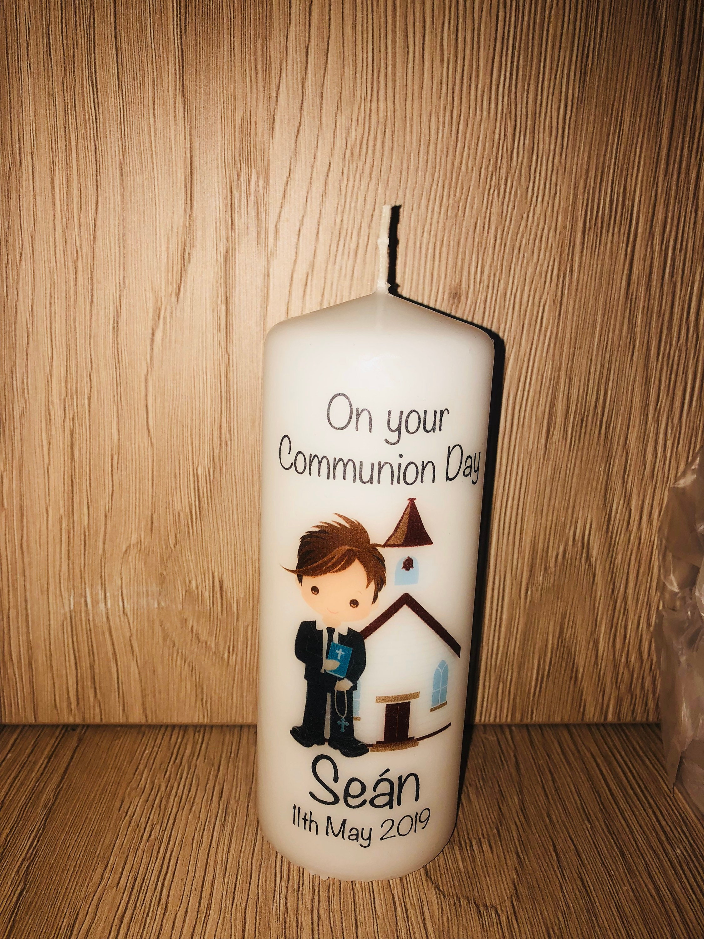 Christening / Baptism Candle Skerries Co Dublin Ireland Etsy