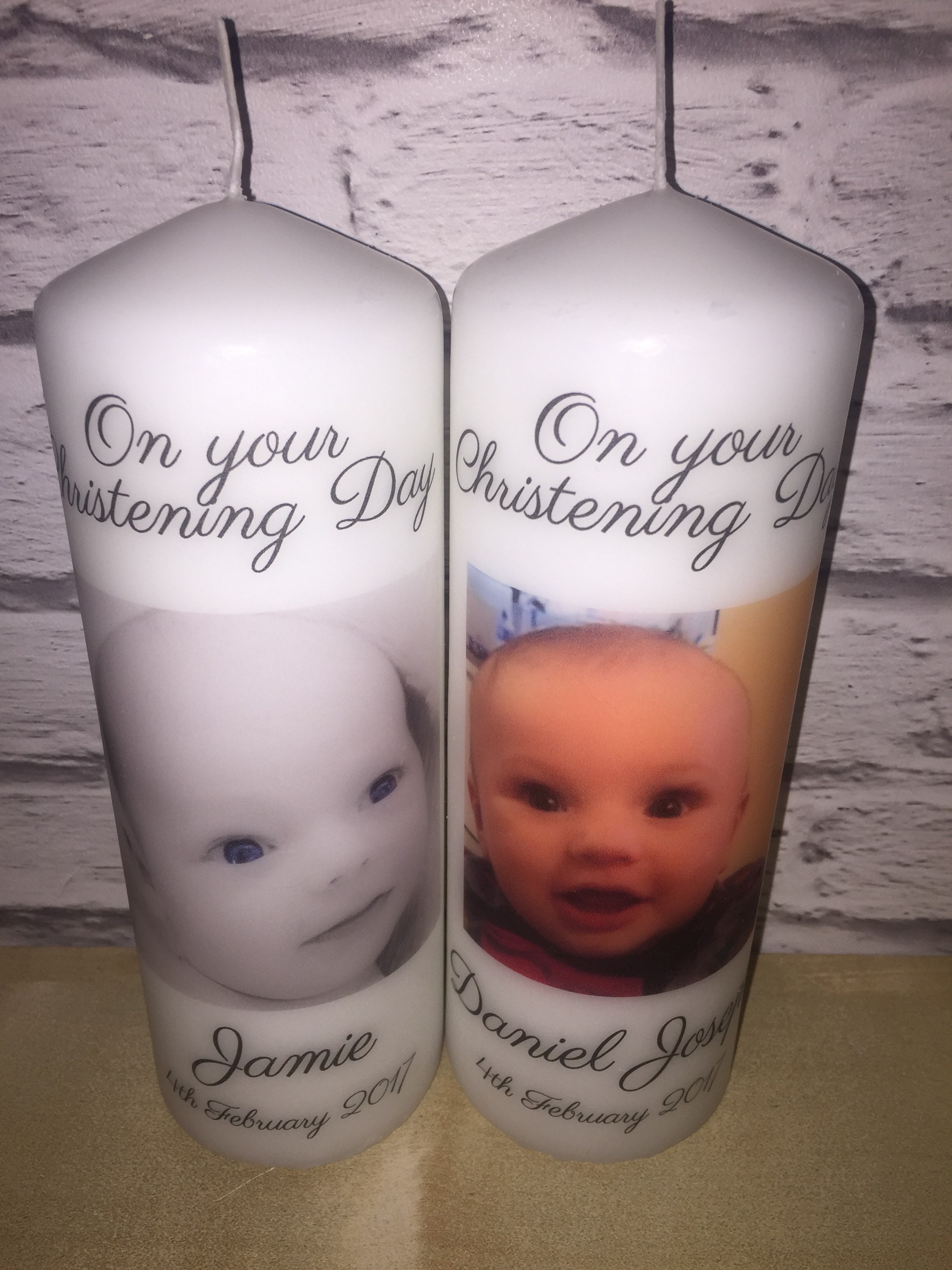 Christening / Baptism Candle Skerries Co Dublin Ireland Etsy UK