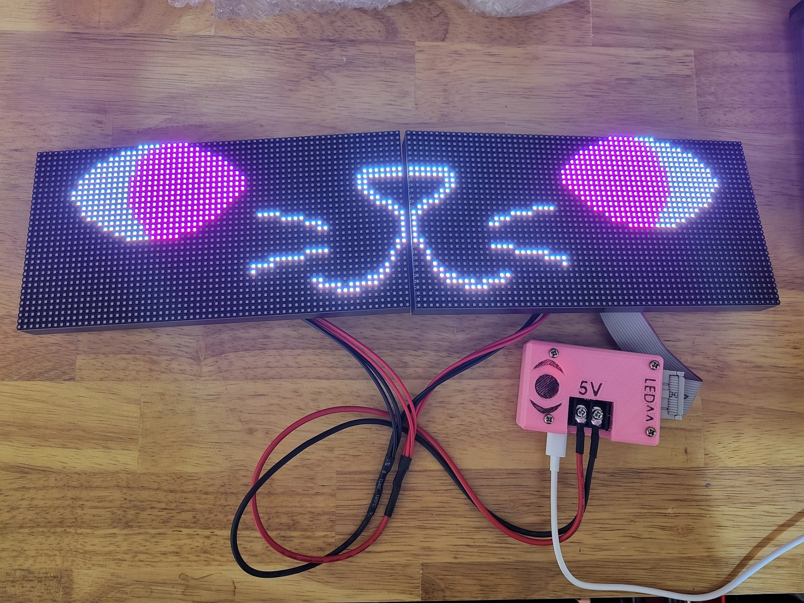Pre Programmed LED Matrix Driver for Protogen Use Etsy