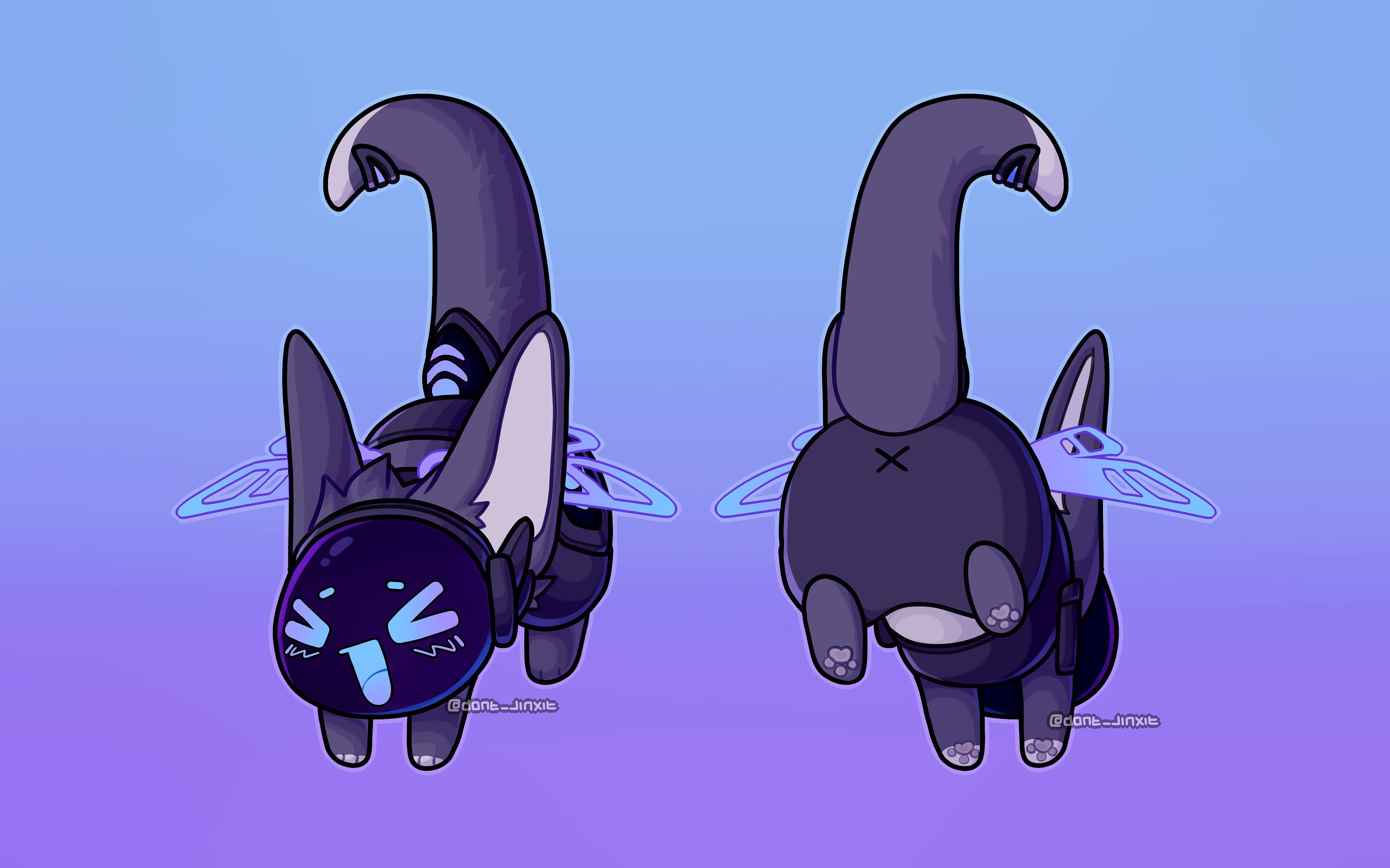 Protogen but cat (@JtingF) / X