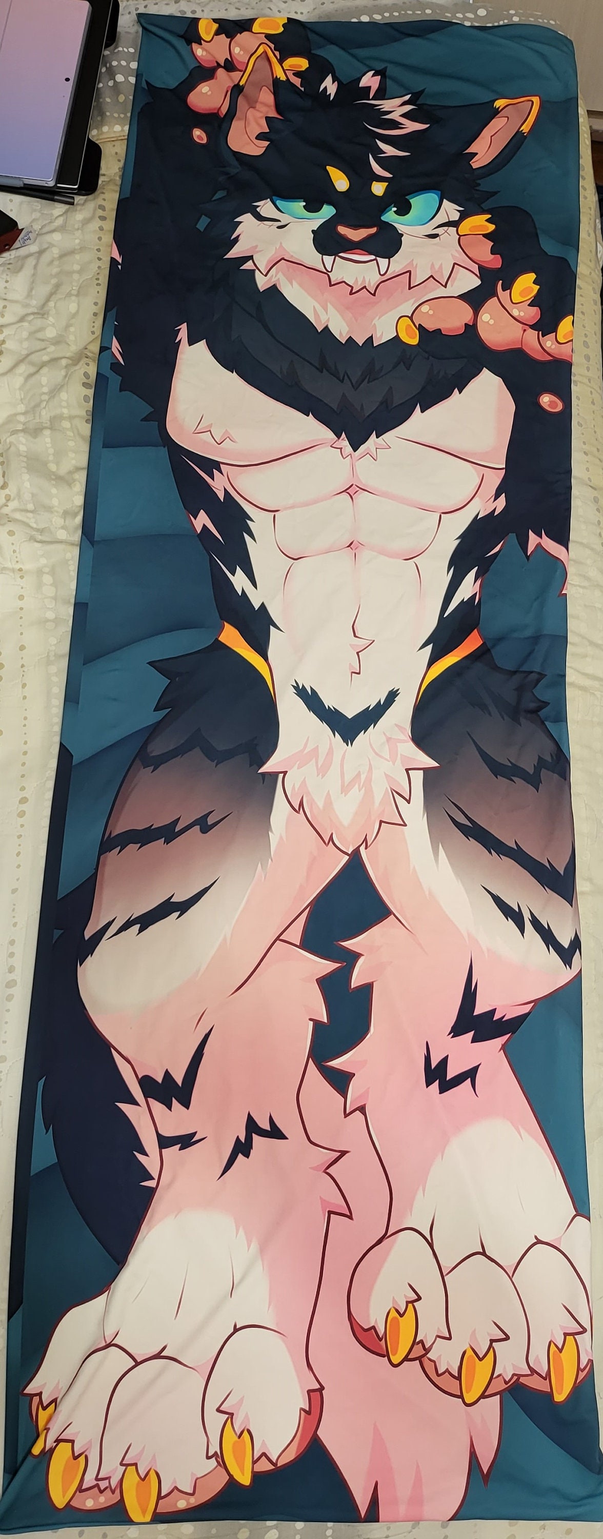 SALE Spectrum Protogen Body Pillow Cover/dakimakura -  in 2023