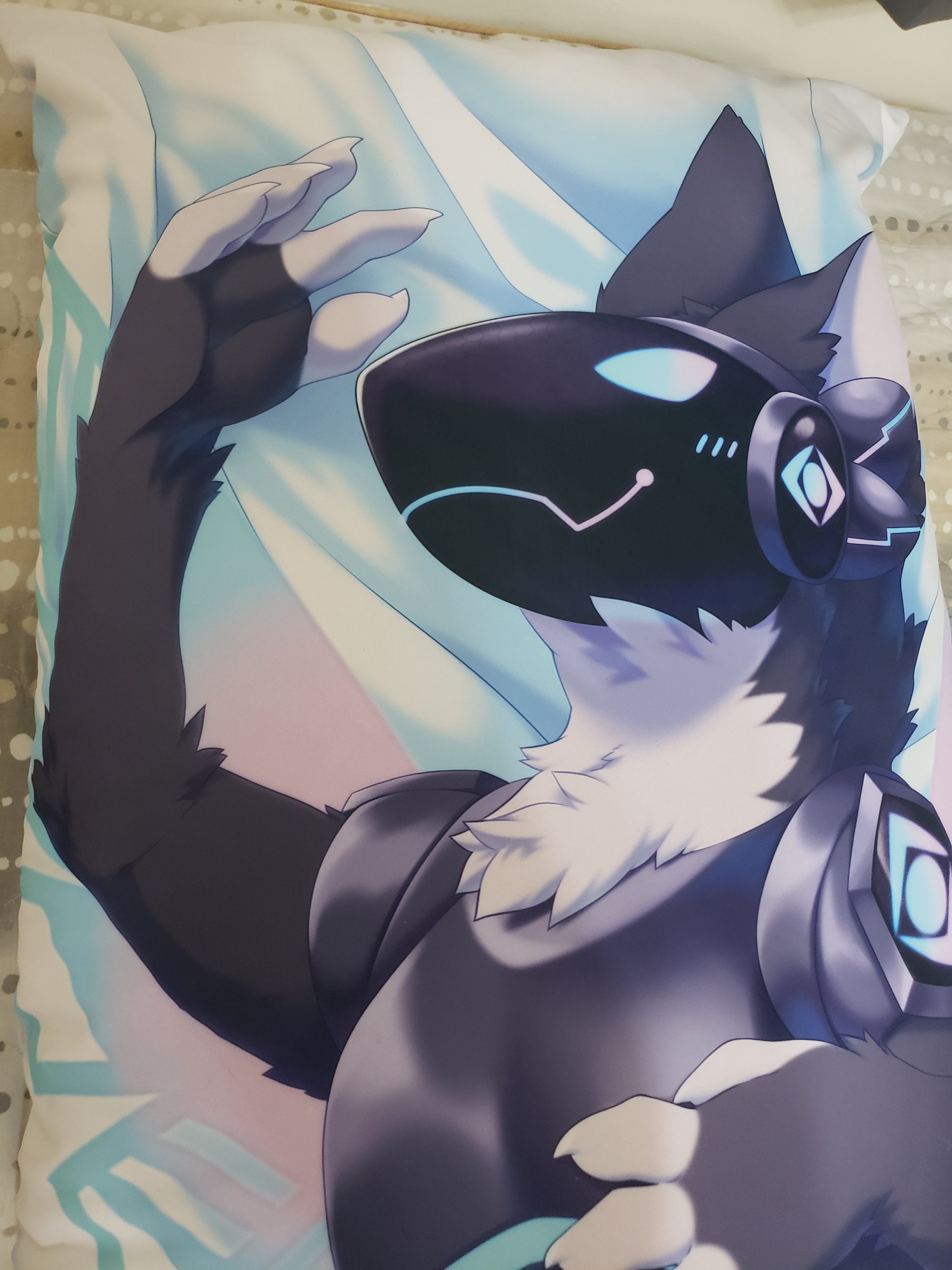 SALE Spectrum Protogen Body Pillow Cover/dakimakura 