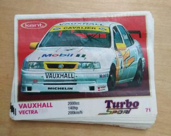 EMBALLAGES DE COLLECTION TURBO XTREME 50 x chewing-gum lâches à l