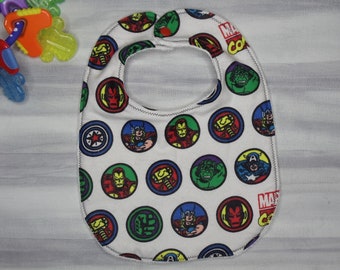 marvel baby bibs
