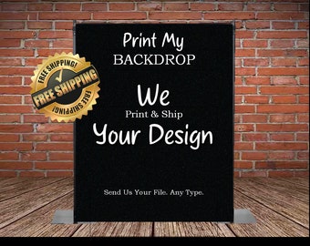 Custom Print My Backdrop, Backdrop, Printing, DIY Backdrop Printing
