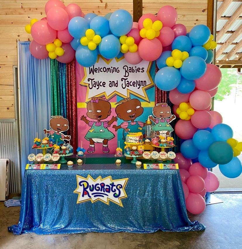 Decoration Rugrats Baby Stuff RUGRETS Plate Birthday Party