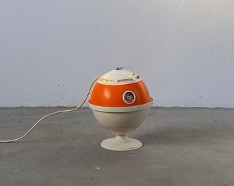 Spaceage UFO Vintage Ornament Lamp / Atomic Age Star Trek Style Prop / Air Humidifier made Lamp / Made in Yugoslavia