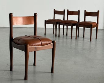 Set of 4 ‘Model 620’ Dining Chairs by Silvio Coppola for Bernini