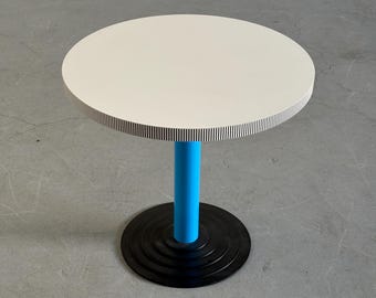 Round Kroma Bistro Dining Table by Antonia Astori for Driade, 1980s