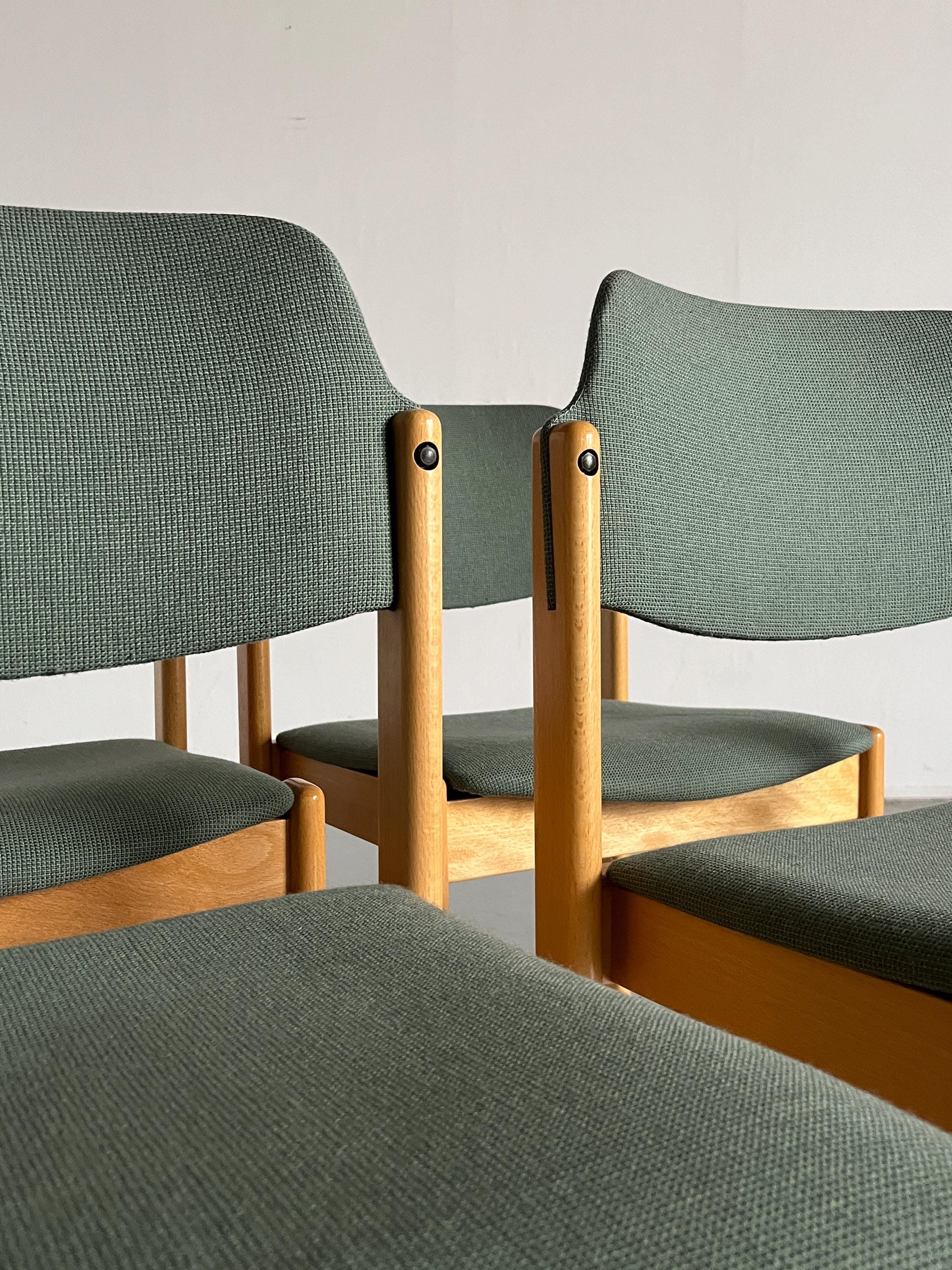 1 of 15 Vintage Mid-century Modern Stackable Dining Chairs
