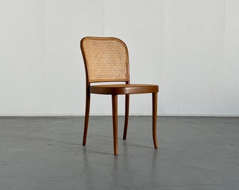 Vintage Thonet Bentwood No.811 stoel uit het midden van de eeuw, ontworpen door Josef Hoffman, jaren 70