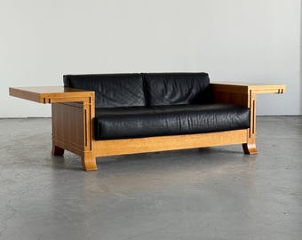 Robie Sofa by Frank Lloyd Wright for Cassina, Iconic Art Deco Design