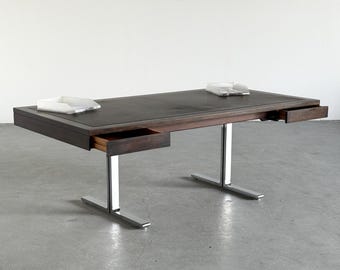 Vintage Walter Knoll Executive Desk, Germany 1970s