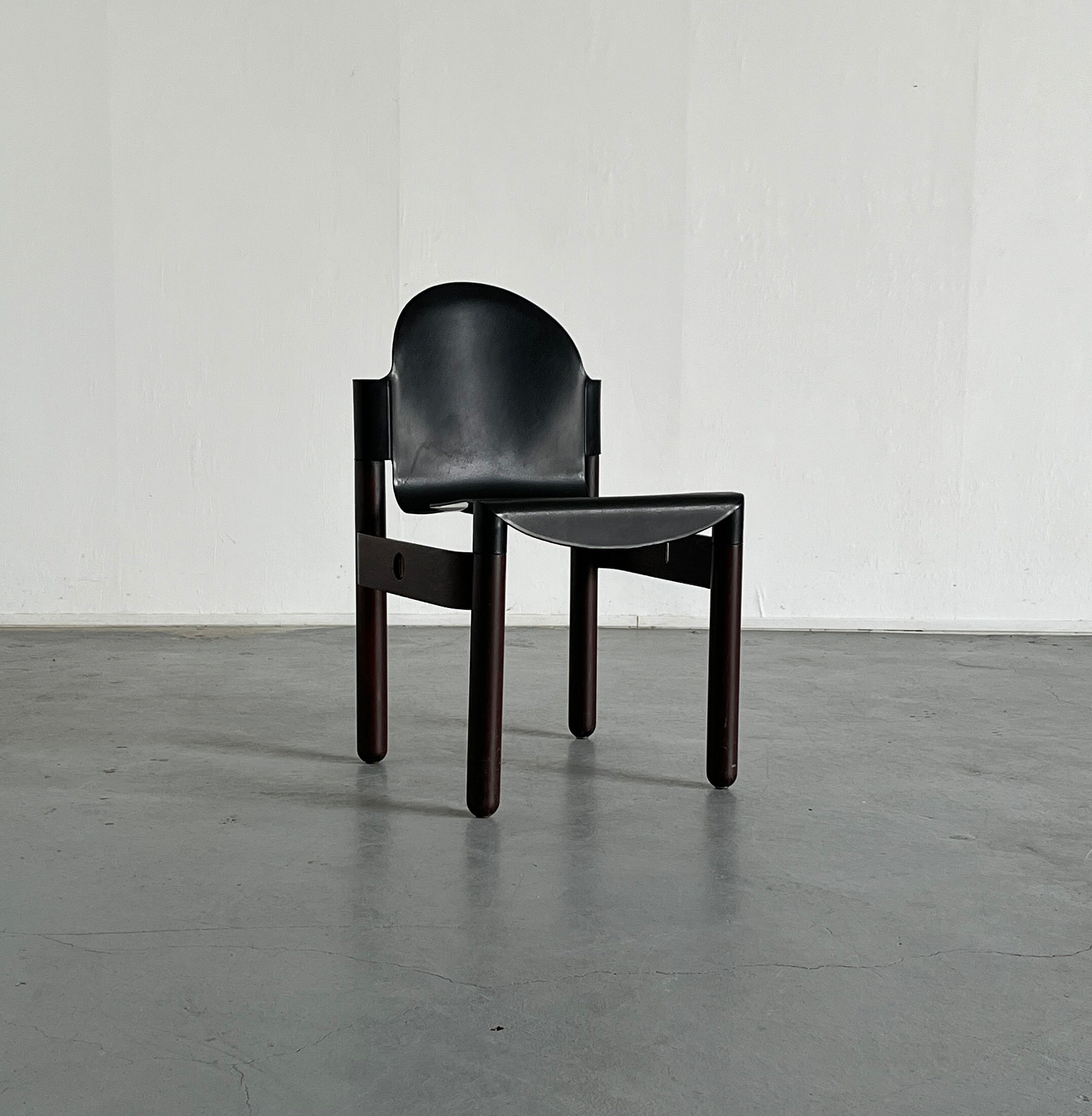 Vintage Black Thonet Flex 2000 Chair by Gerd Lange for