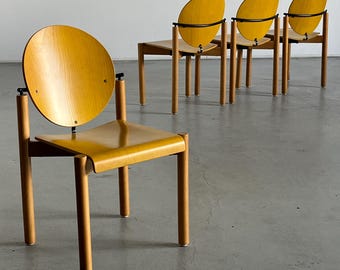 B&B italia arcadia チェア Paolo Piva 名作　1 B&B Italia - Arcadia - Arconda Chair - Yellow - Suède