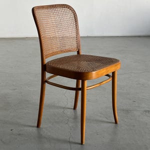 Original Thonet Bentwood 'Prague' Chair or No.811 Chair by Josef Hoffman, 1970s