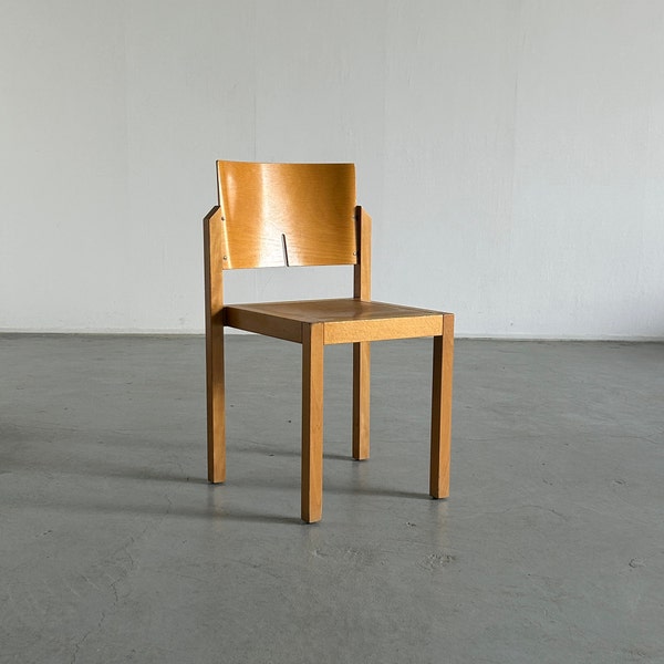 Thonet Postmodern Sculptural Wooden Chair, 1990s Austria