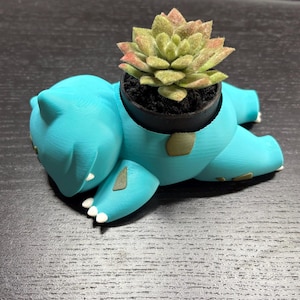 Bulbasaur plantar 3d printed desk decor