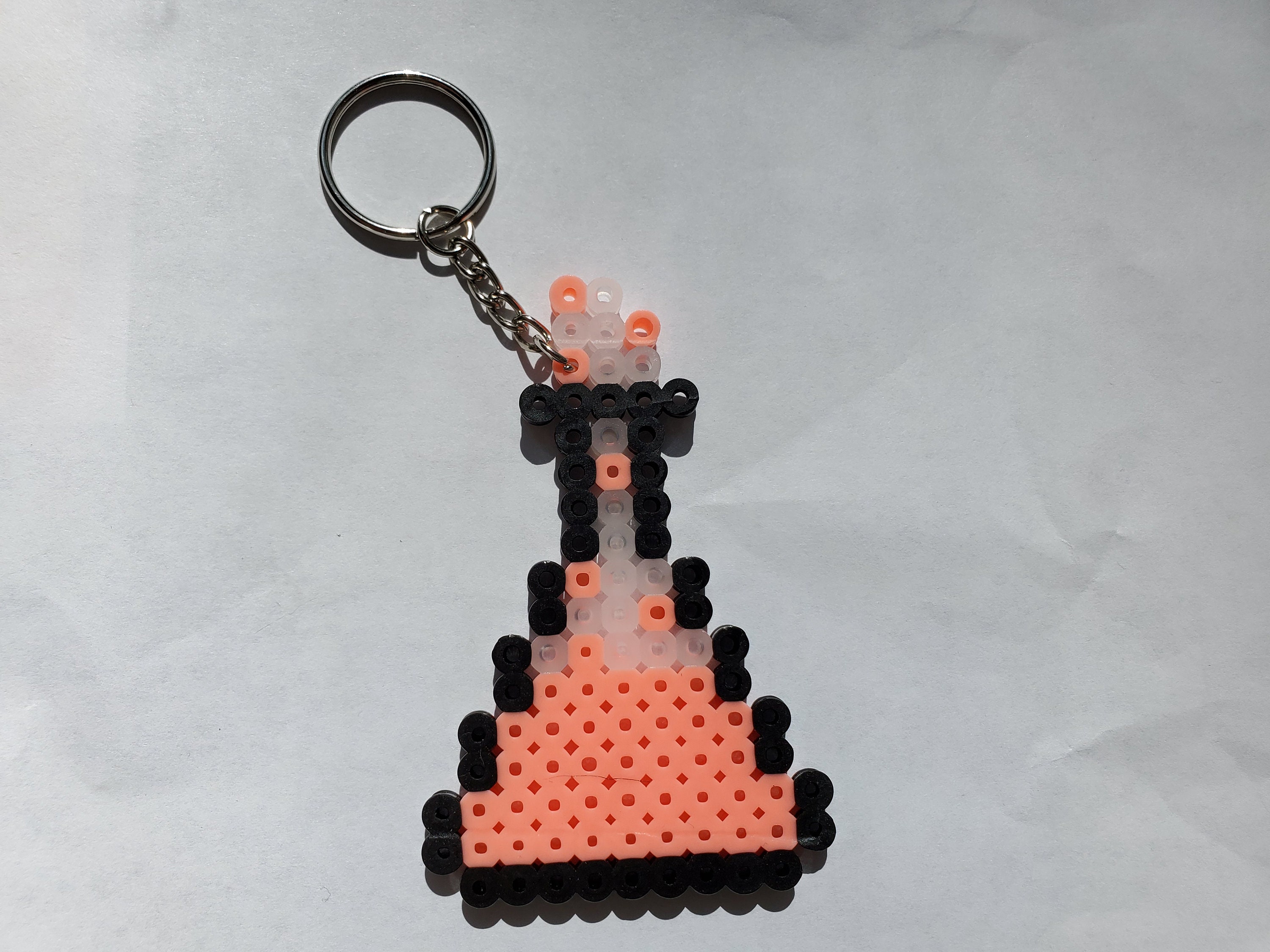 Minecraft Potion Keychain Pink Etsy