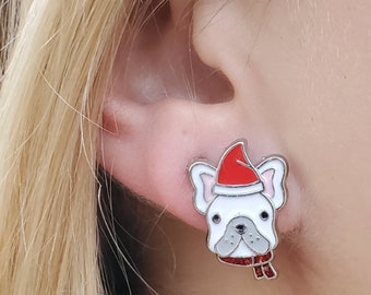 Darling Christmas Dog Earrings!