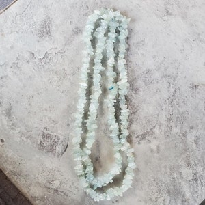 Aquamarine Stone Necklace