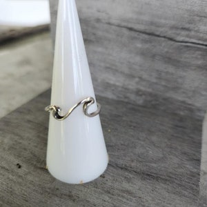 925 Sterling Silver Wave Ring • Gifts for Her • Handmade • Trending • Unique • Oceanic • Etherial • Beach • Sea