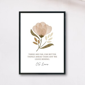 C.S. Lewis Poster, Graduation Gift, C.S. Lewis Quote, Christian Poster, Inspirational Artwork, C.S. Lewis Artwork, Christian Artwork