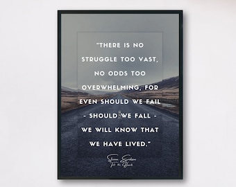 Malazan Book of the Fallen Zitat, Steven Erikson Zitat, Toll the Hounds Zitat, Malazan Kunst, Malazan Poster, Geschenk für Bücherwurm