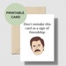 Ron Swanson Birthday Card, Funny Get Well Card, Parks and Rec Card, Printable Birthday Card ...
