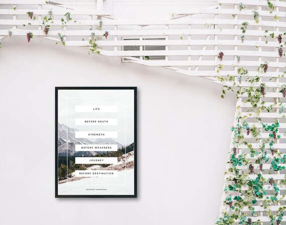 Printable Brandon Sanderson Quote Way Of Kings Poster Etsy Printable Brandon Sanderson Quote Way Of Kings Poster Etsy
