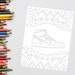 Michael Jordan Printable Coloring Page Michael Jordan Poster - Etsy Canada