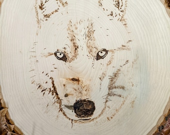 Custom Wood Burning Art