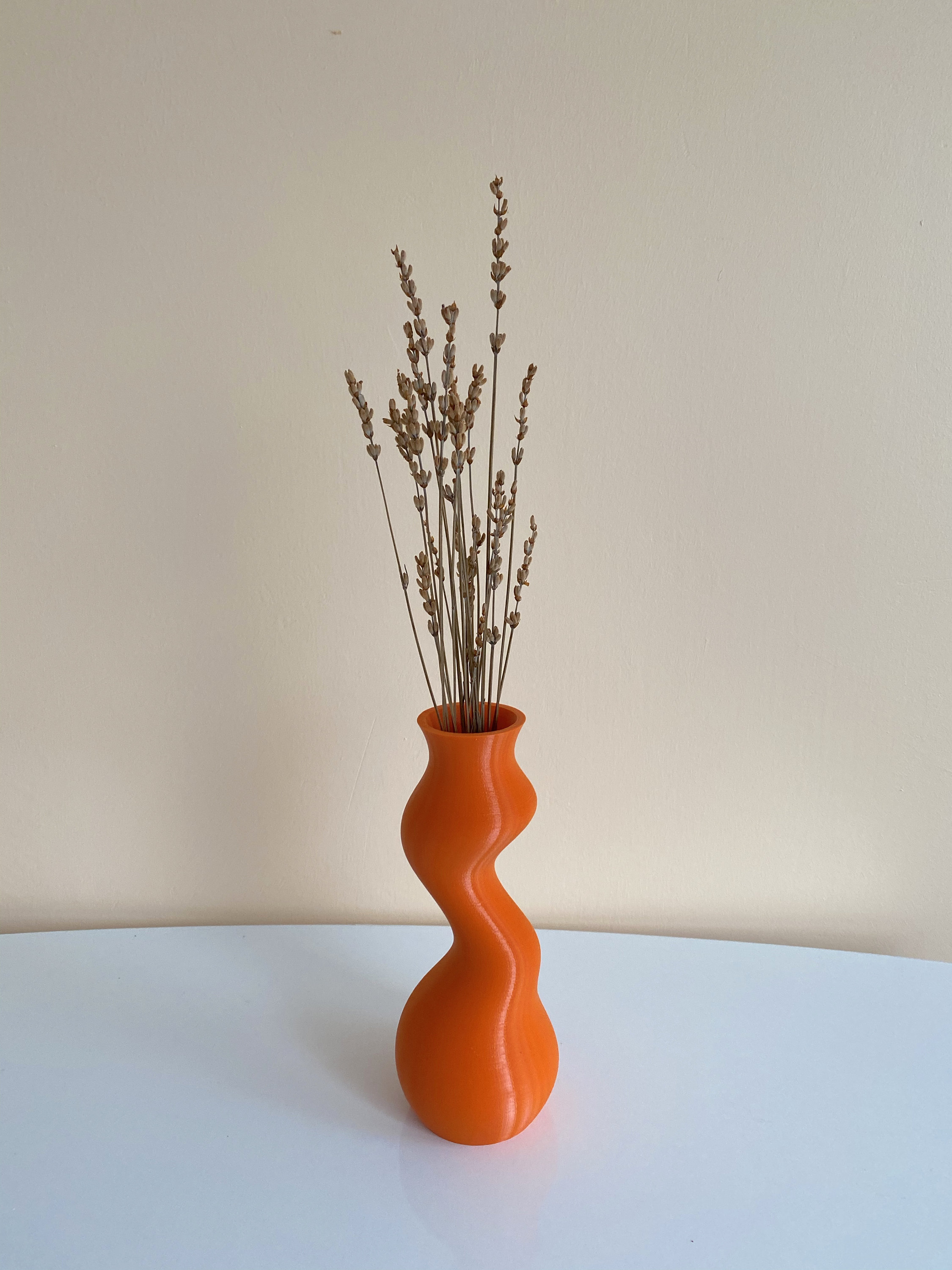 Orange Organic Vase for Dried Flowers NONG Gifts for Her Etsy
